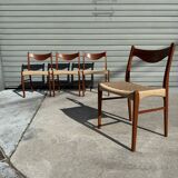4 Danish chairs by Arne Wahl Iversen