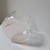 Pink glass vase