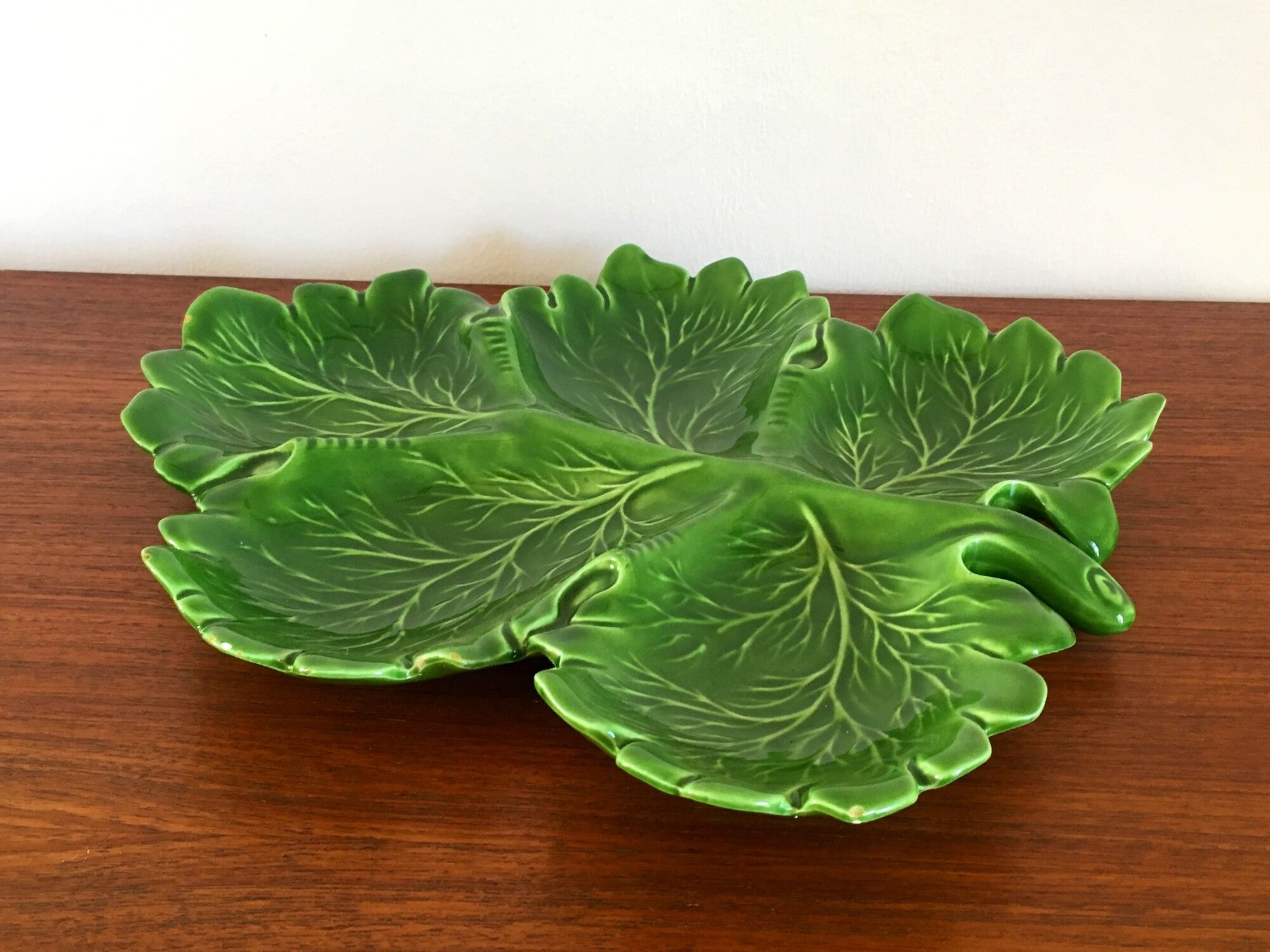 Vintage ceramic aperitif dish 50s