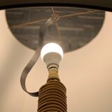 Lampadaire en rotin circa 1950