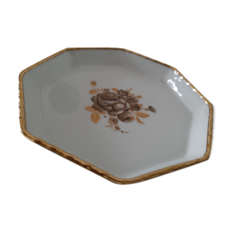 Small tray with porcelain mignardises from Fûrstenberg