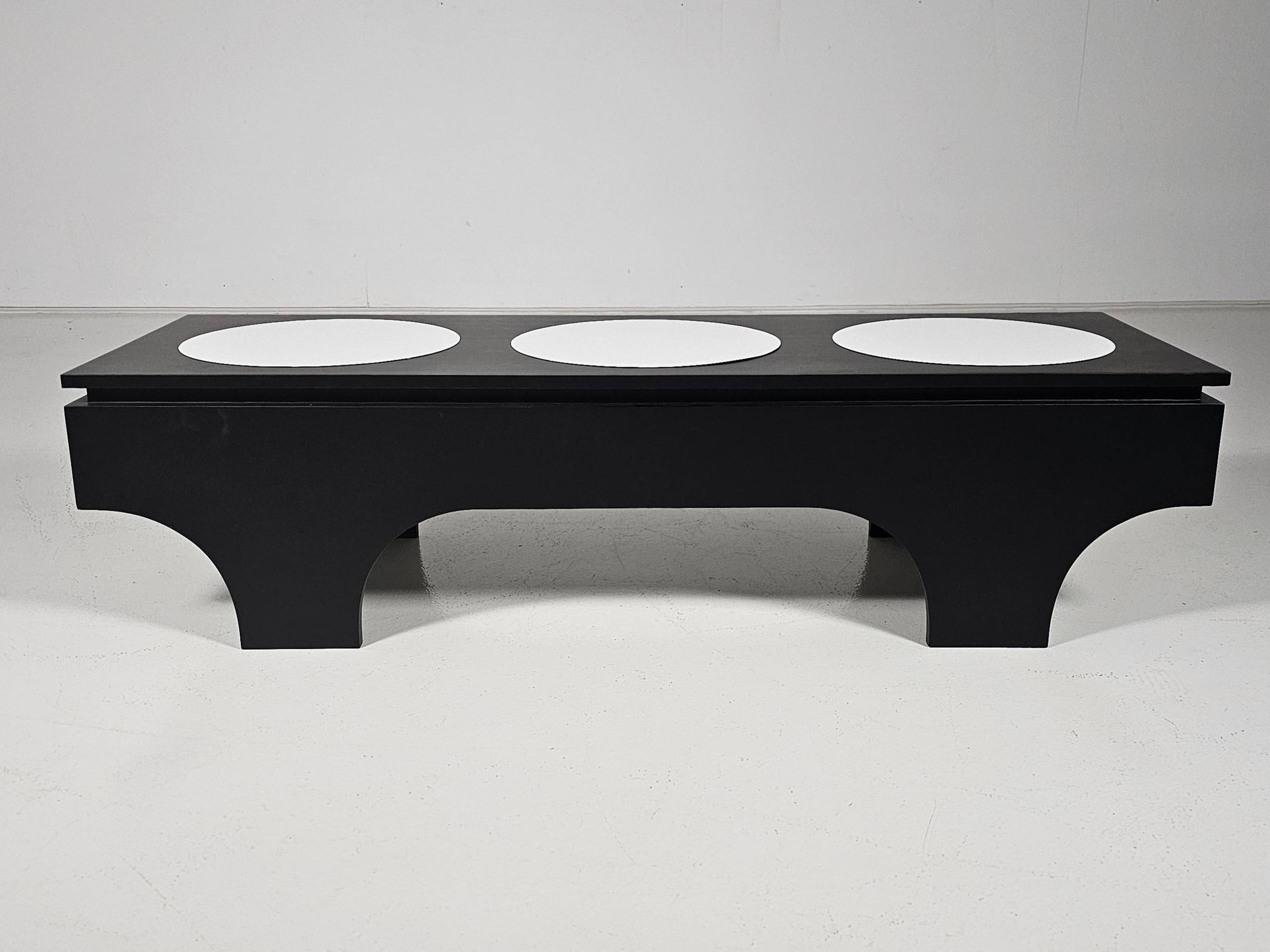 Coffee table by Emiel Veranneman and Victor Vasarely, 1960s