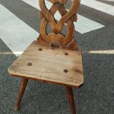 Alsatian wooden chairs