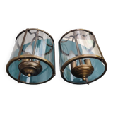 Pair of vestibule lanterns