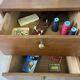 Meuble de mercerie vintage