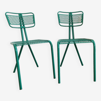 Pair of chairs René Malaval 1950