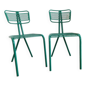 Pair of chairs René Malaval 1950