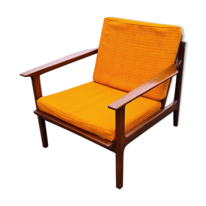 fauteuil scandinave teck