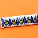 1930s 10 Knife Holders Glazed Ceramic