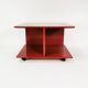 Modernist wall table-cabinet, mutaro, interlubke, germany, 1970s.