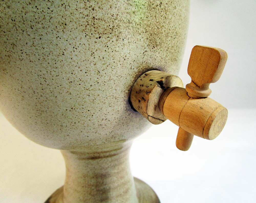 Sandstone water fountain