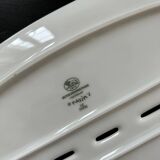 Large porcelain leaf dish