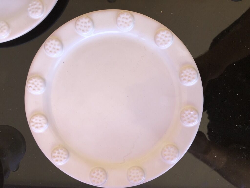 Breakfast service crafted earthenware