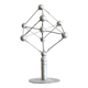 Sculpture Atomium en métal, années 50