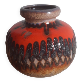 Vase boule vintage
