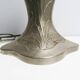 Vintage style pewter lamp base, potstainiers hutois