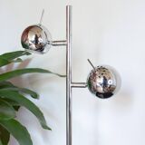 Seylumiere chrome eyeball table lamp Hary model