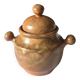 Henriot Quimper stoneware sugar bowl