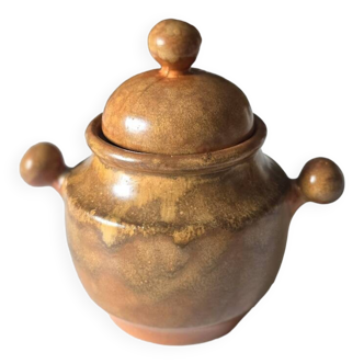 Henriot Quimper stoneware sugar bowl