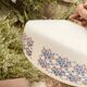 Suspension in opaline milk glass