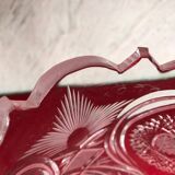 Vase en cristal taillé