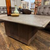 Table basse en pierre naturelle