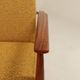 Two Lounge Chairs Vintage Mustard Boucle,  Mid Century Design, 1960