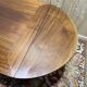 Louis Philippe mahogany farm table with flaps