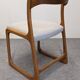 Set of 4 Baumann sled chairs, France circa 1970.