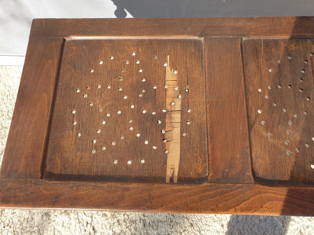 Art Deco bench theater signed Gallay & Cie Paris 1930