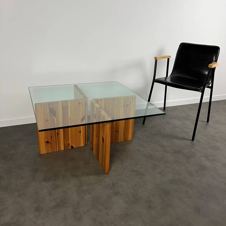 Lagun coffee table, Sweden, Ikea 1980 Scandinavian Design Designer Vintage