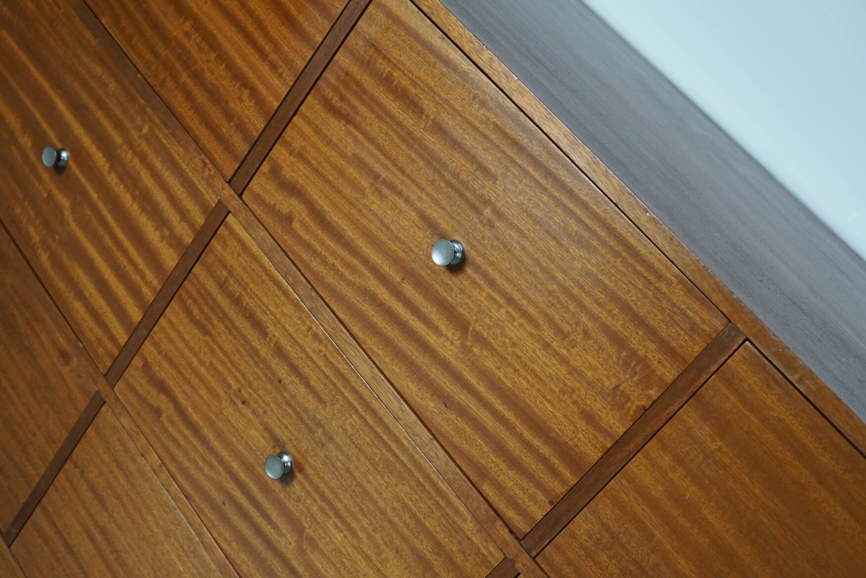 Vintage Mid-Century Dutch Shop / Apothecary Cabinet