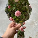 Beveled hand mirror