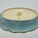 Oval dish in glazed earthenware by M. P. Chevallier, Manufacture des Émaux