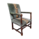 Louis XIII armchair partly upholstered from the 17th sawcum