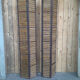 Four shutters louvered pine