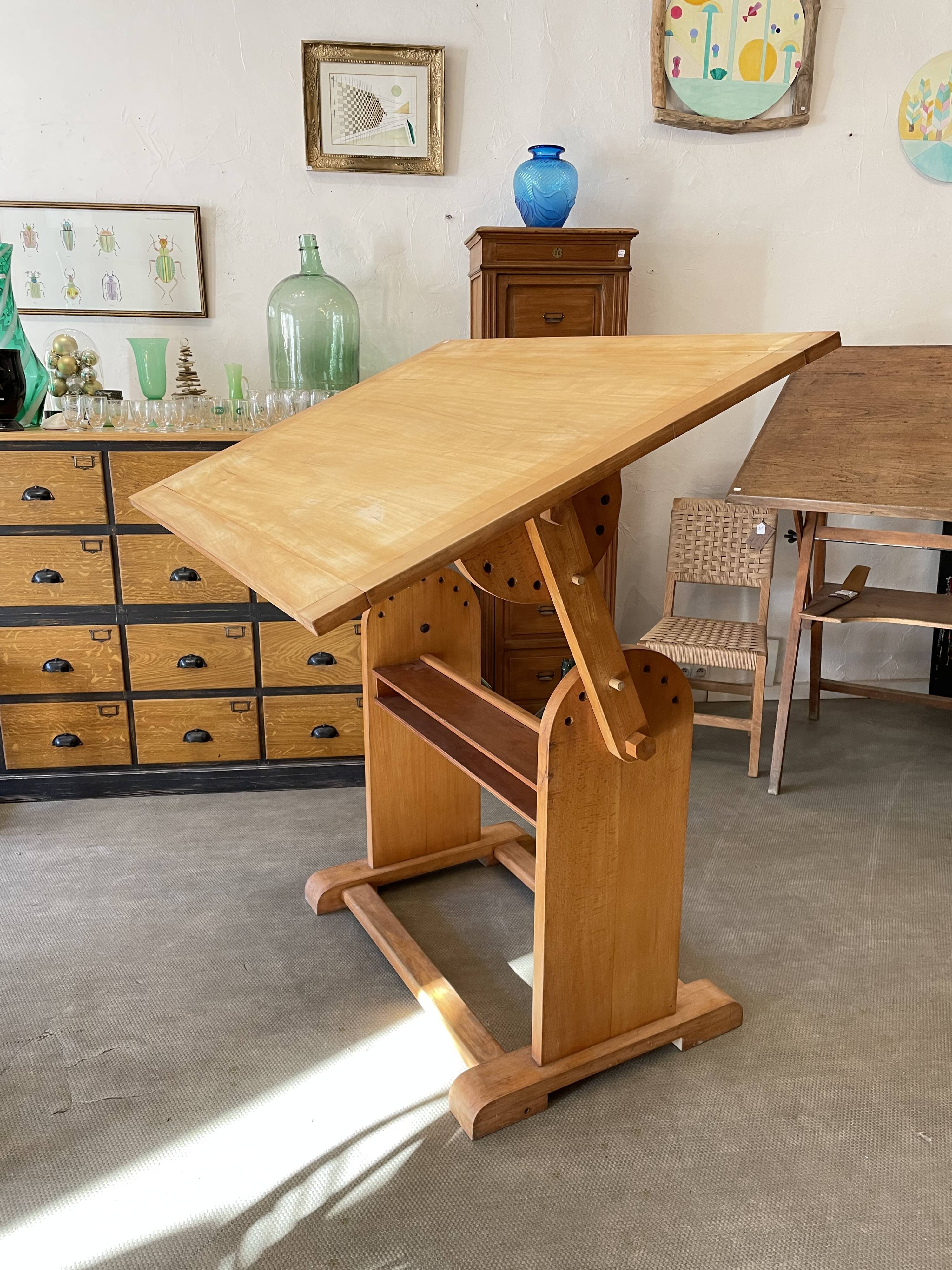 Vintage architect's table