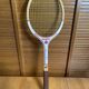 Vintage wooden tennis racket gauthier france team