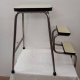 Formica step stool, vintage.