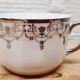 Pair of art deco lunch cups