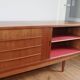 Large vintage Danish teak sideboard from the 1960s.