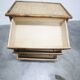 Rattan chest of drawers with 3 drawers