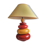 Huge gallet lamp signed albret vintage