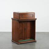 Antique standing desk/ counter/ English writing table from the 19th century