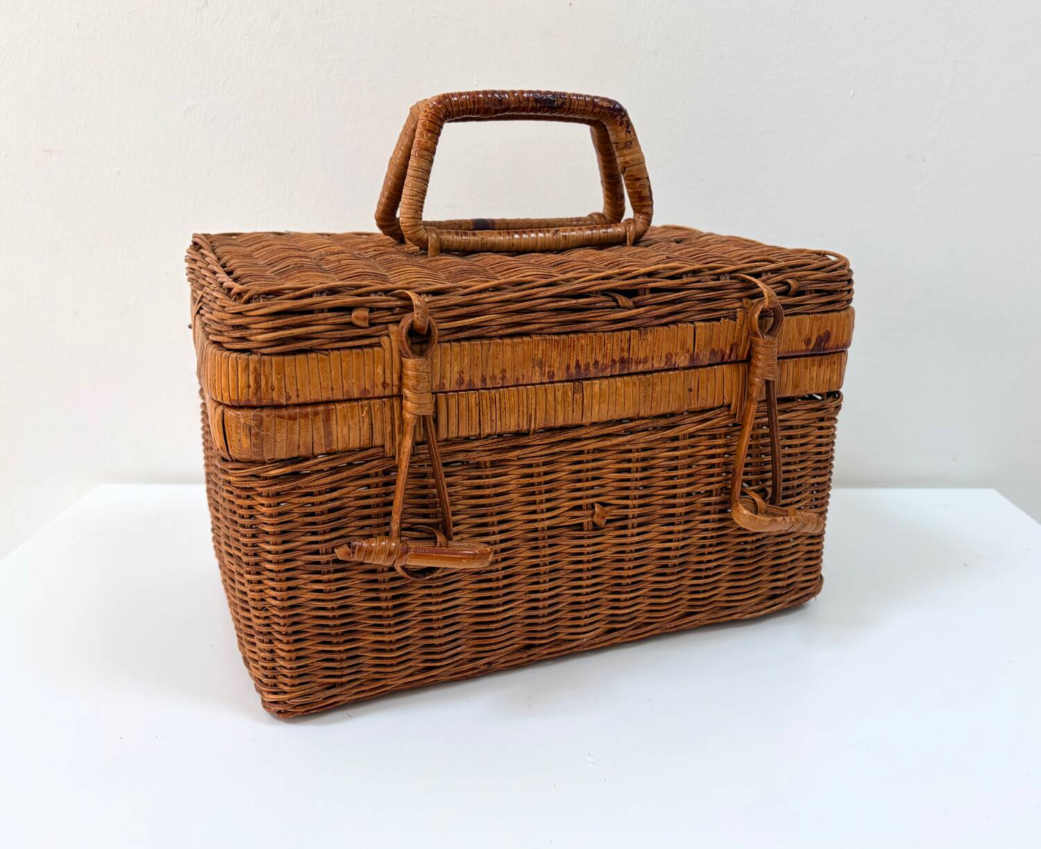 Rattan basket, 1960s