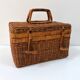 Rattan basket, 1960s