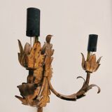 Golden Italian wall lamp