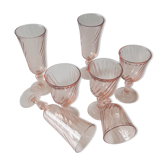 Ensemble de verre Rosaline
