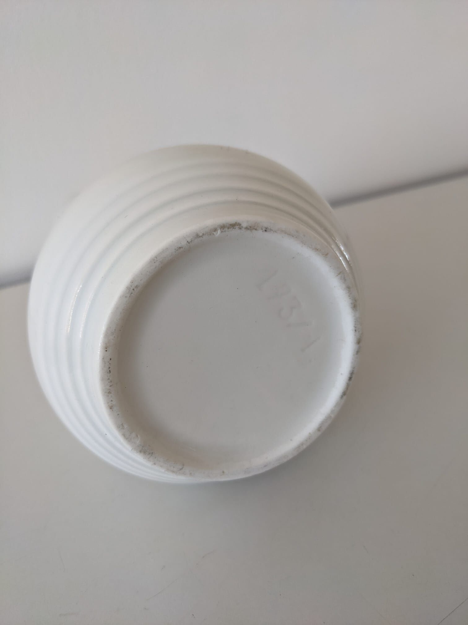 Vase soliflore 5 stems white