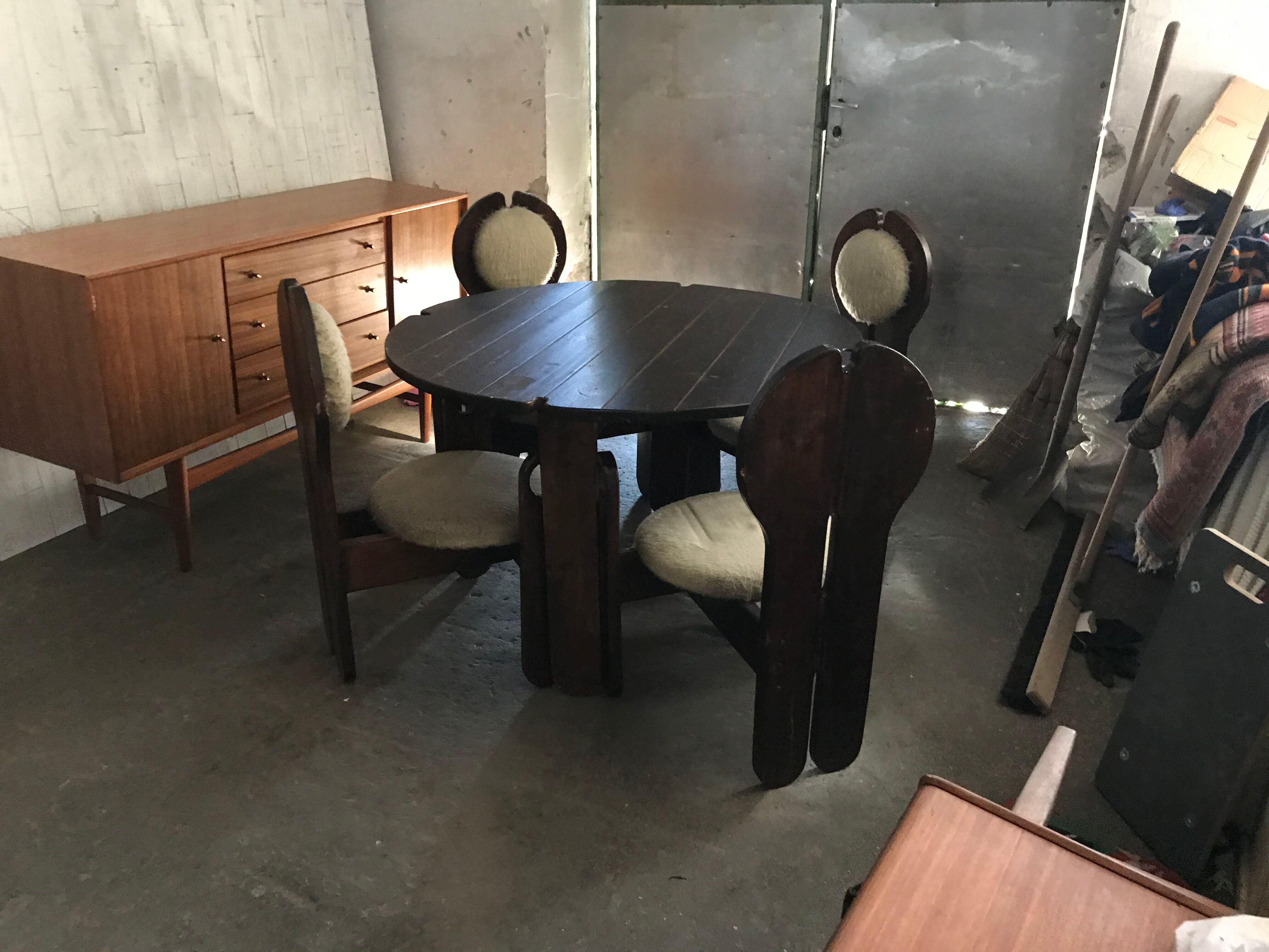 Ensemble de salle à manger vintage par Rudolf Szedleczky